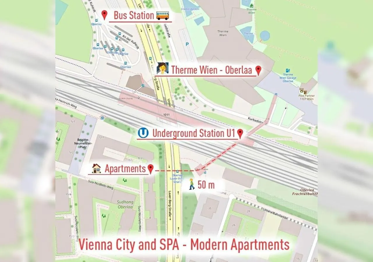 Home In Vienna By Oberlaa Therme - 15 Min To The City Center 0*,  Österreich